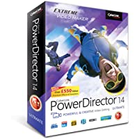 Los mejores  - Cyberlink PowerDirector 14 Ultimate - Software de video (Italiano- Francés- Alemán- Completo- Caja- Windows 7 Enterprise…